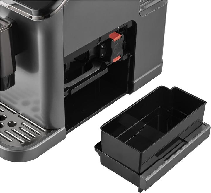 Produktbild Sencor SES 8500BK grau / Kaffeevollautomat / 1350W / 20 bar / 1,5 l / 200 g Behälter