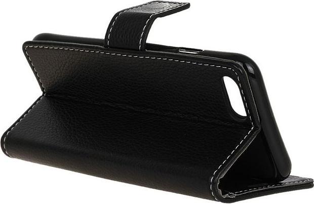 Actual product image MU Classic Litchi Leather Bookcover II Series (Wiko Sunny 3)