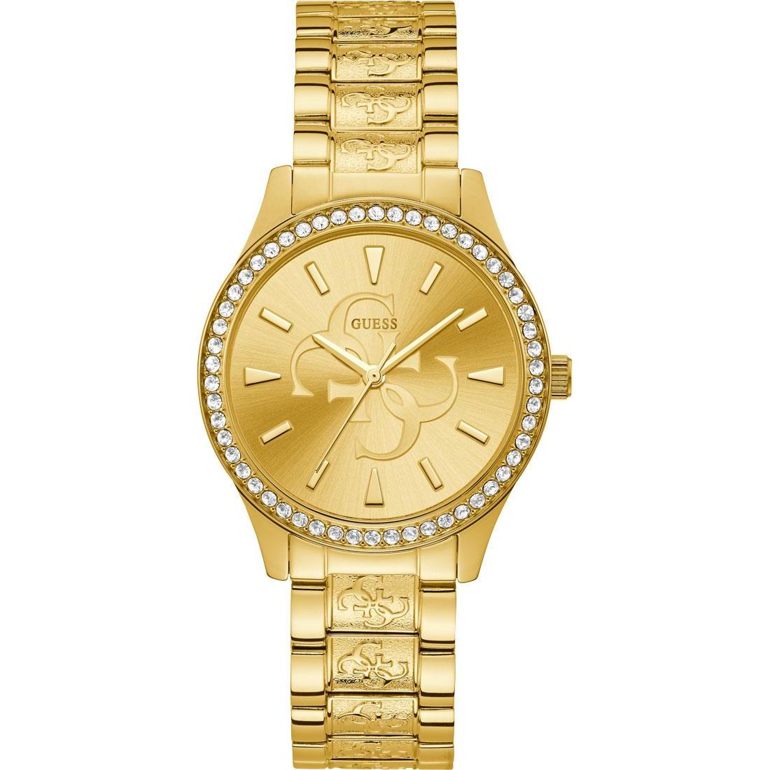 Guess, Armbanduhr, Anna, Gold, (Analoguhr, 38 mm)