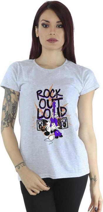 Immagine prodotto Disney Mickey Mouse Rock Out Loud Maglietta Donna (XXL)