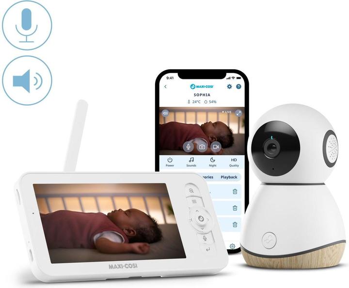 Produktbild Maxi-Cosi MC See Baby Monitor Pro (Babyphone mit Kamera, 200 m)