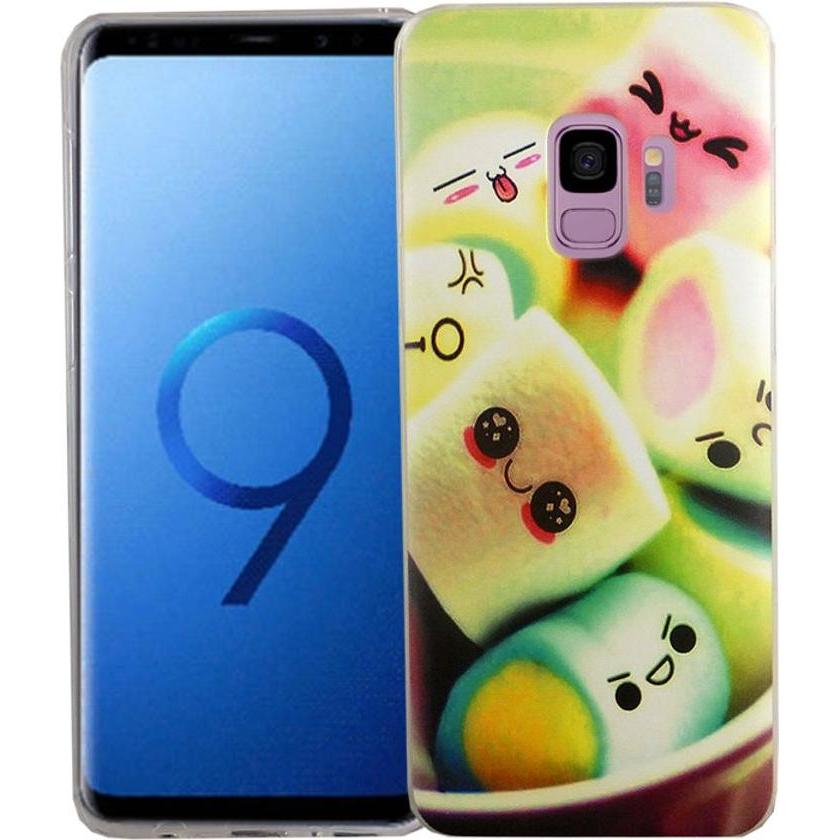 König Design Handyhülle für Samsung Galaxy S9 Schutzcase Backcover Bumper Etuis Rahmen Bunt (Samsung Galaxy S9+), Smartp...