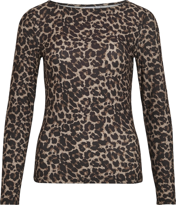Actual product image Vila Leoprint top with long sleeves (L)