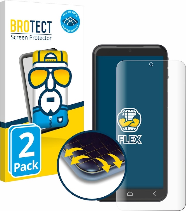 Immagine prodotto BROTECT Full-Screen Pellicola (2 Pezzo/i, Emporia Smart 6)