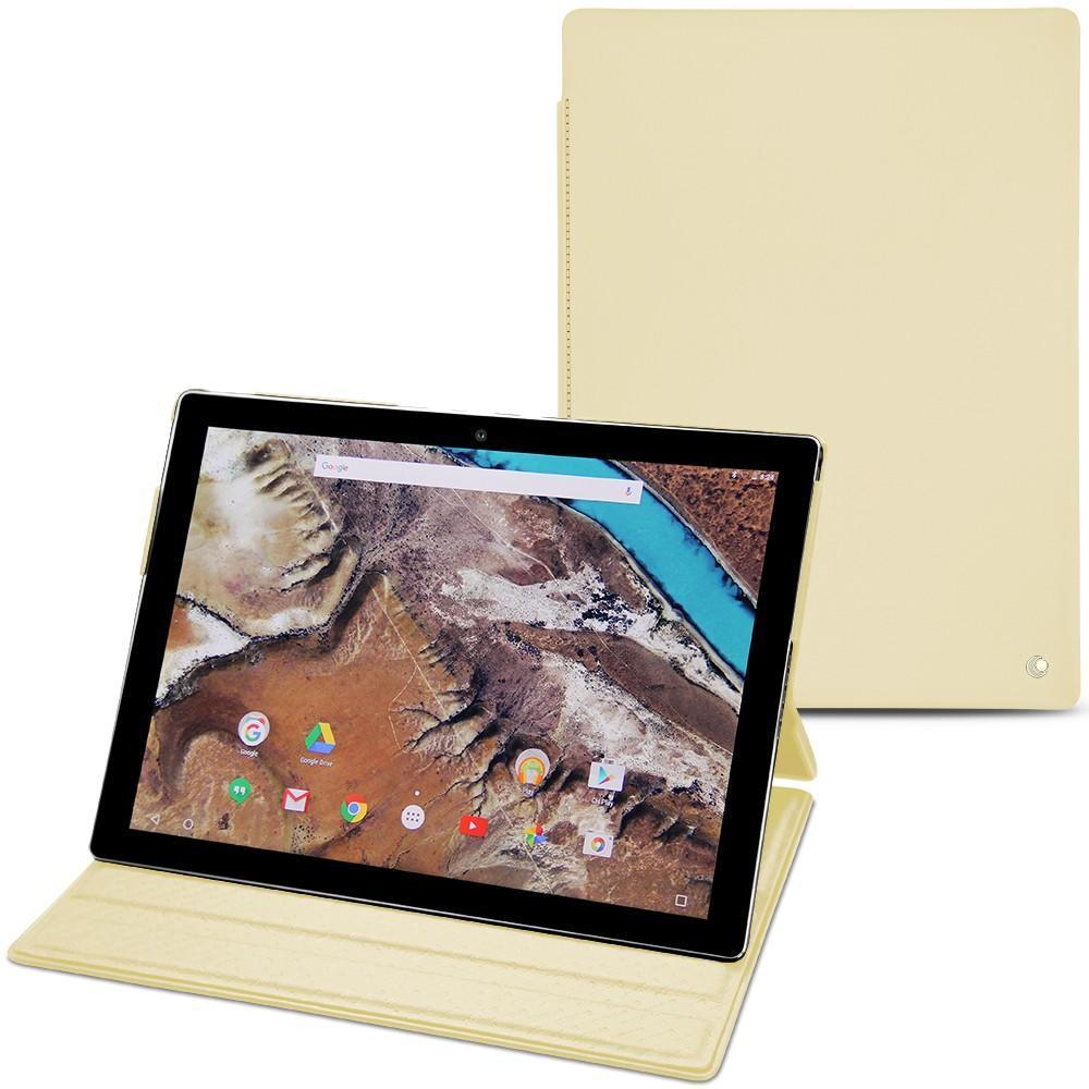 Noreve Lederschutzhülle vertikal (Pixel C), Tablet Hülle, Beige