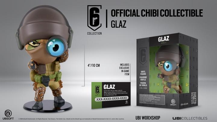 Produktbild Ubisoft Six Collection Chibi: Glaz (10cm)