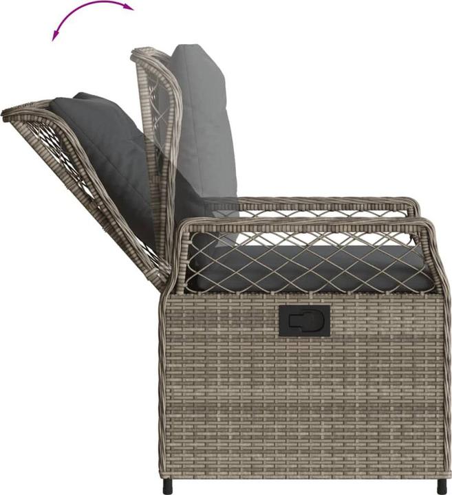 Produktbild vidaXL Garten Essgruppe