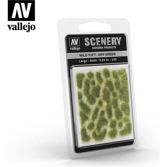 Vallejo Wild Tuft - Dry Green (SC415)