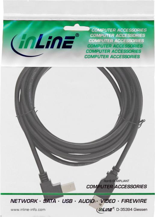 Actual product image InLine USB 2.0 cable (0.50 m, USB 2.0)