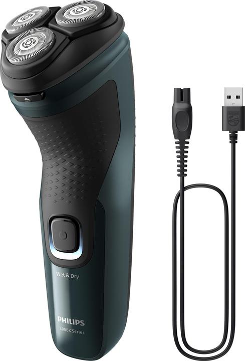 Actual product image Philips Shaver 3000X Series X3002/00 Rasoio elettrico Wet & Dry