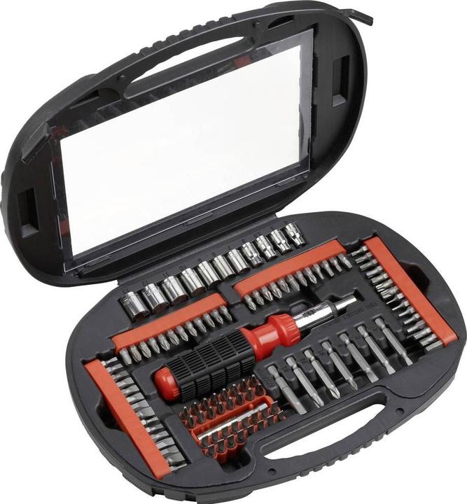 Actual product image Metafranc WU3385470 Bit set 106 pieces incl. bit holder