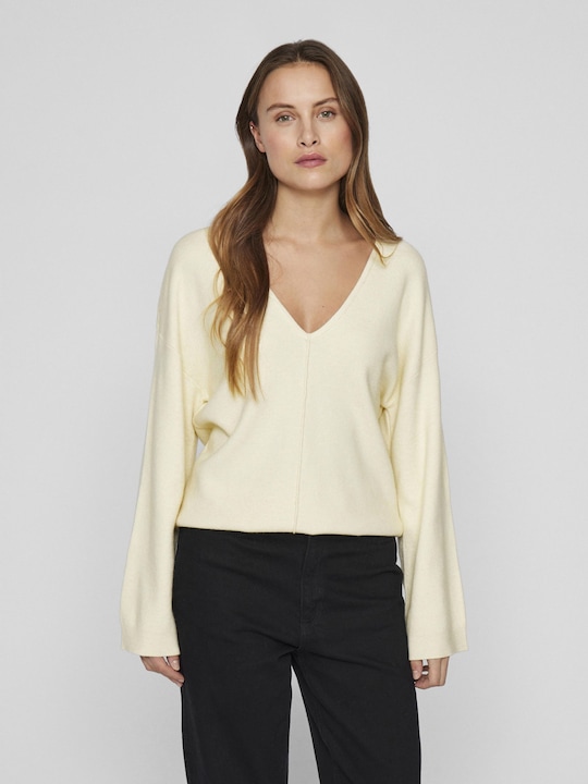 Image du produit Vila V-Ausschnitt Strickpullover (L)