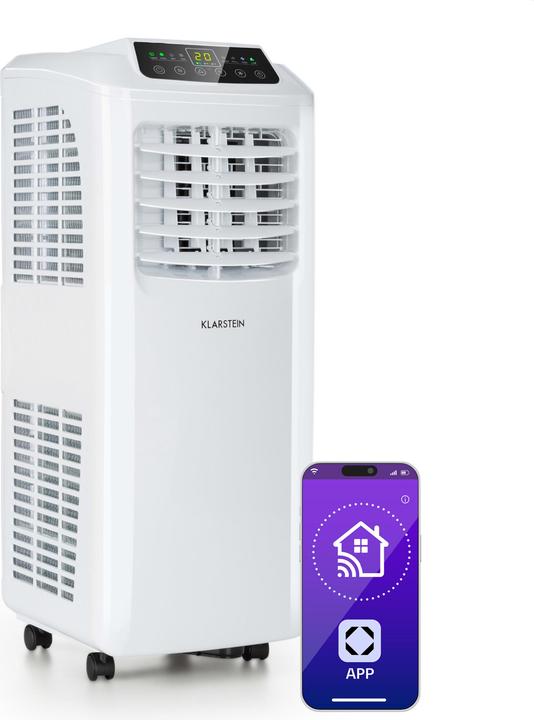 Klarstein Mobile Klimaanlage mit App-Steuerung (3-in-1) (44 m², 9000 BTU/h)