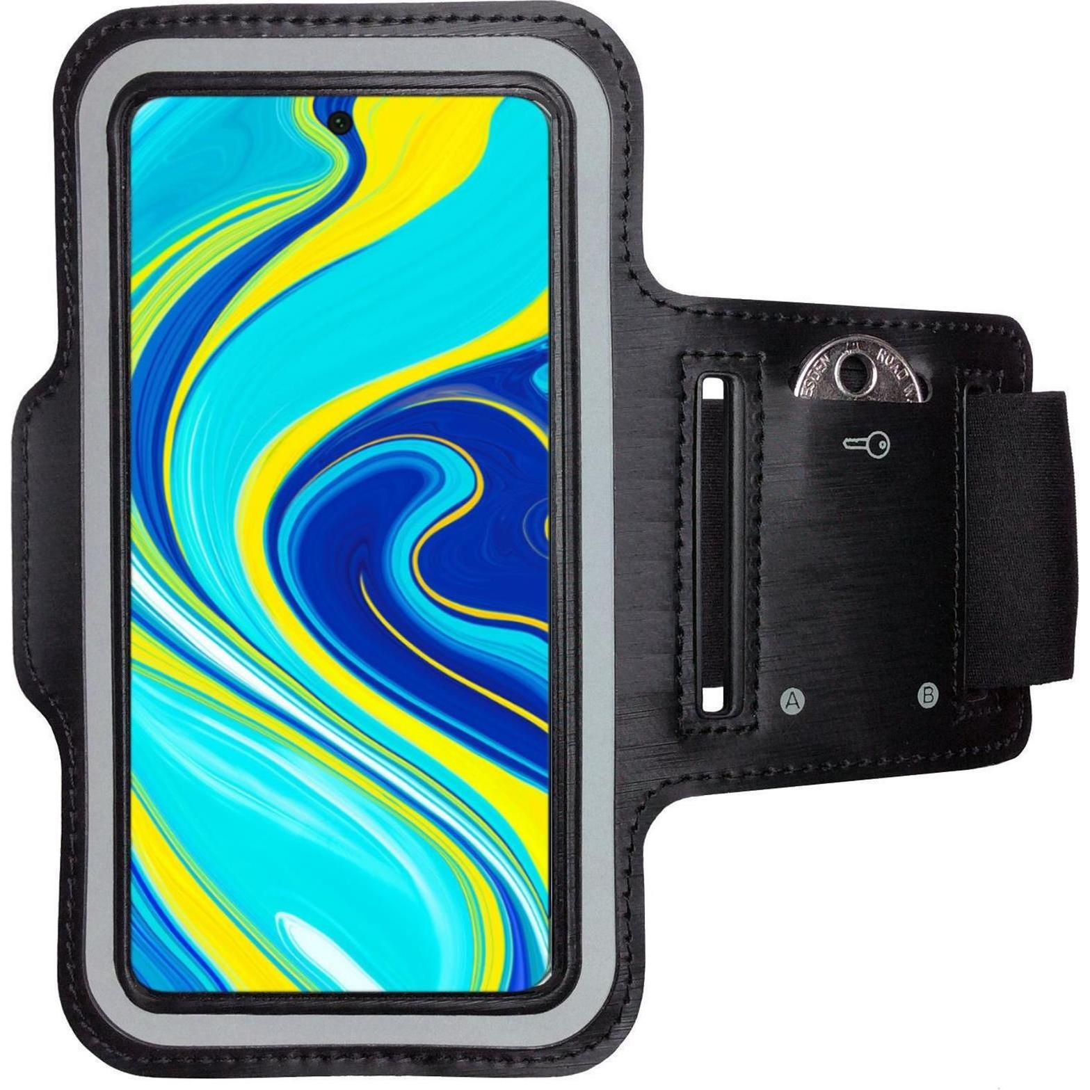 Thumbnail - CoverKingz Sportarmband für Xiaomi Redmi Note 9S, Smartphone Sportarmband, Schwarz
