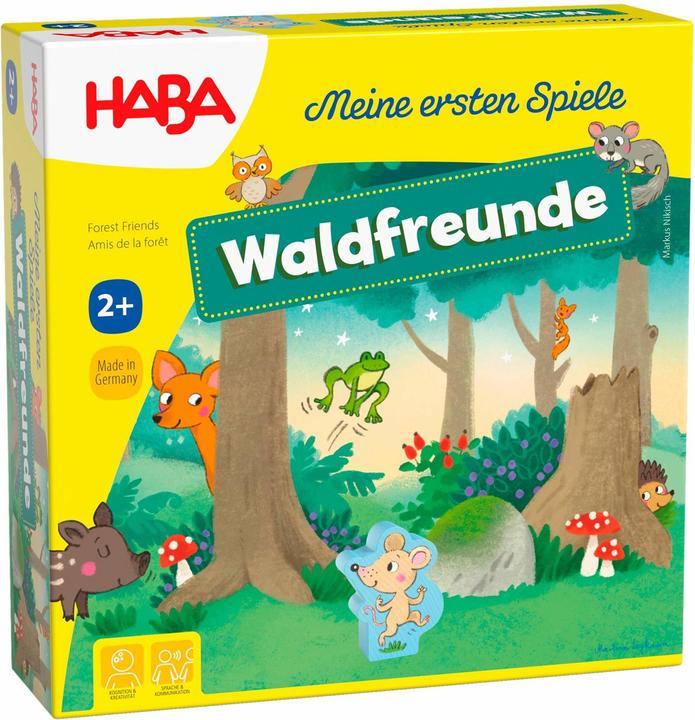 Image du produit Haba Mes premiers jeux - Amis de la forêt (Anglais, Néerlandais, Italien, Allemand, Français)
