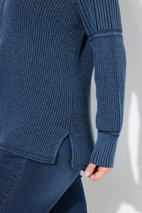 Image du produit Ulla Popken Pull camionneur à manches longues, style vintage (42, 44)