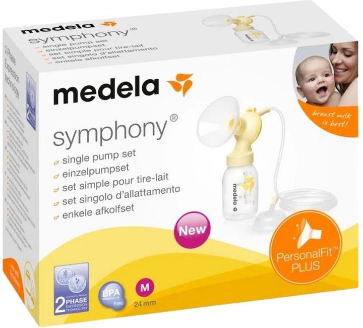 Produktbild Medela symphony Einzelpumpset mit PersonalFit Brusthaube Grösse M, 1 St. Set