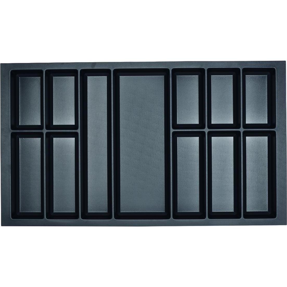 Agoform Besteckeinsatz CLASSICO für BLUM MERIVOBOX, Besteckkasten, Grau