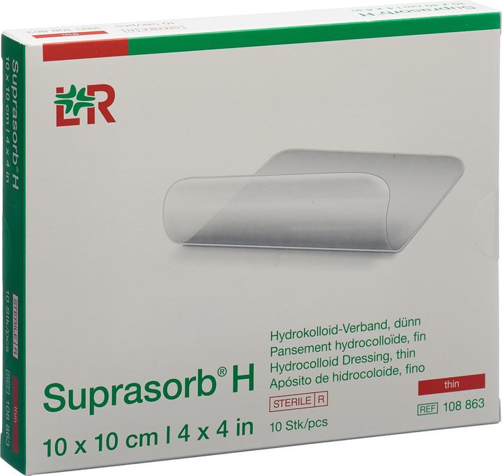 Produktbild Suprasorb H Dünn 10x10cm (10x)