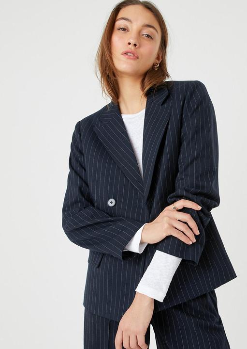 Actual product image La Redoute Collections Tailored blazer with pinstripes (42)
