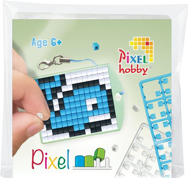 Pixelhobby Pixel Medaillon-Set Walfisch