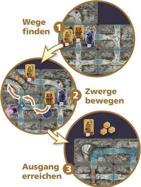 Image du produit Amigo Saboteur - The Dark Caves (Allemand)