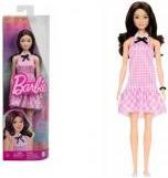 Barbie Rosa kariertes Kleid für Fashionistas-Puppe