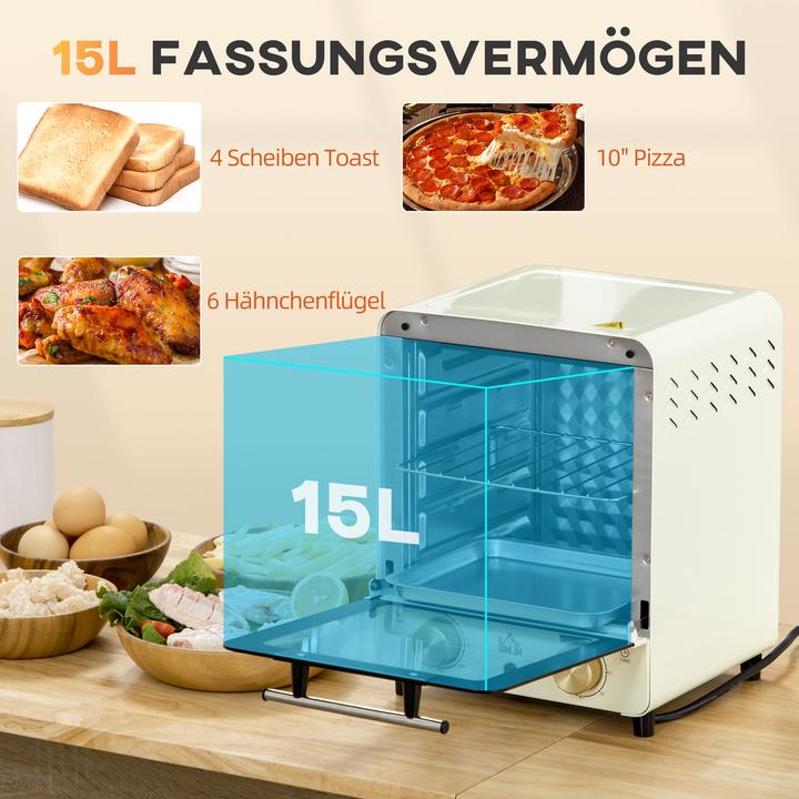 Immagine prodotto Homcom Minibackofen 15L