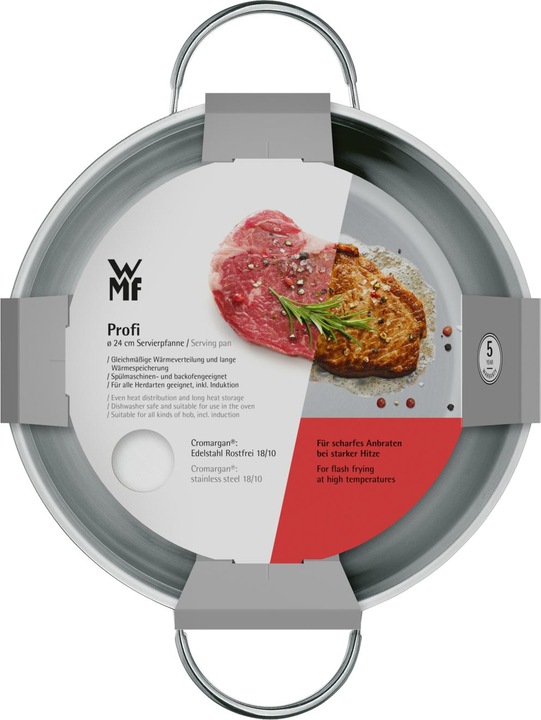 Productafbeelding WMF Profi (24 cm, Koekenpan, Roestvrij staal)