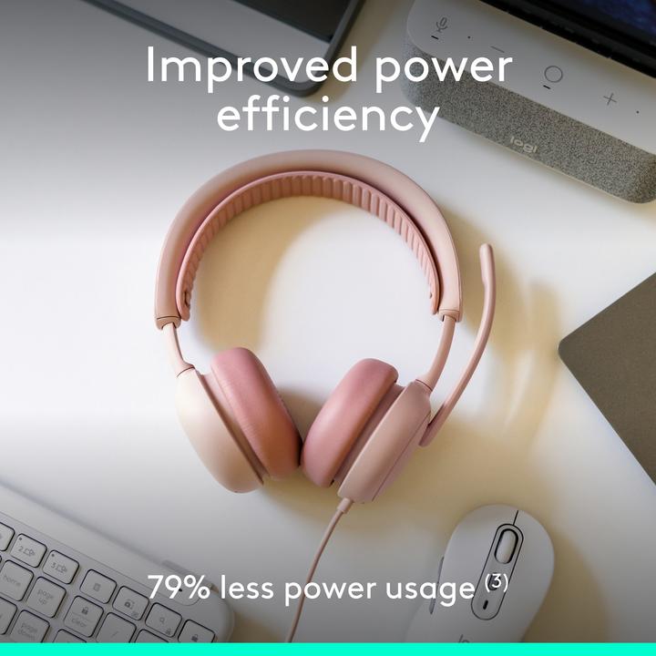 Produktbild Logitech Zone Wired 2 (Kabelgebunden, USB-A, Microsoft Teams)