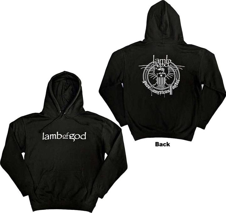 Lamb Of God Skeleton Eagle (Hoodie)