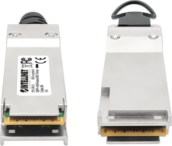 Immagine prodotto Intellinet Cavo Twinax DAC passivo QSFP+ 40G da 2,0 m MSA-conf (CAT6, 2 m)
