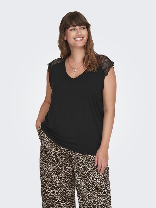 Produktbild Only Slim Fit V-Ausschnitt Curve Top Top (M)