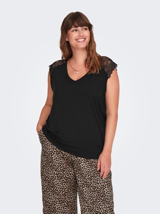 Immagine prodotto Only Top slim fit con scollo a V (M)