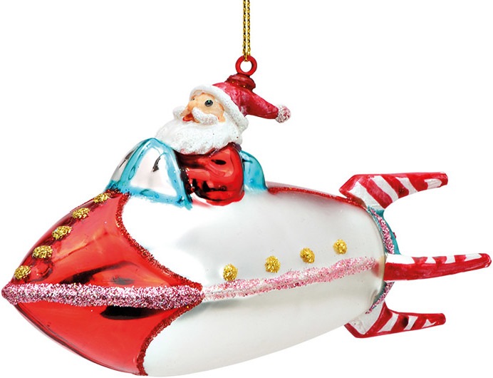 Actual product image G. Wurm St Nicholas on a rocket (1 -part)
