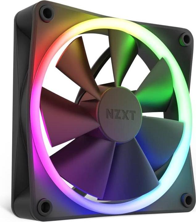 Actual product image NZXT F120 RGB Computer Case Fan (120 mm, 3x)