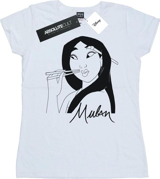 Immagine prodotto Disney Mulan Chopsticks Maglietta Donna (S)
