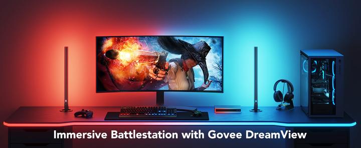 Produktbild Govee LED Stripe Neon Gaming Table (RGBIC, 300 cm, Indoor)