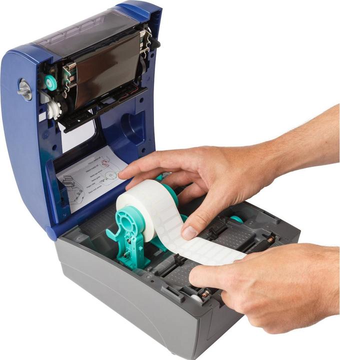 Produktbild Brady BBP12-SPS-EU, Thermotransferdrucker, max. Breite 118mm, 300 dpi, Seriell, USB, LAN, mit Roll (300 dpi)
