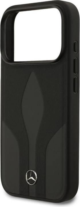 Produktbild Mercedes Case Leather The Move MagSafe for iPhone 17 Pro black (Apple iPhone 17 Pro)