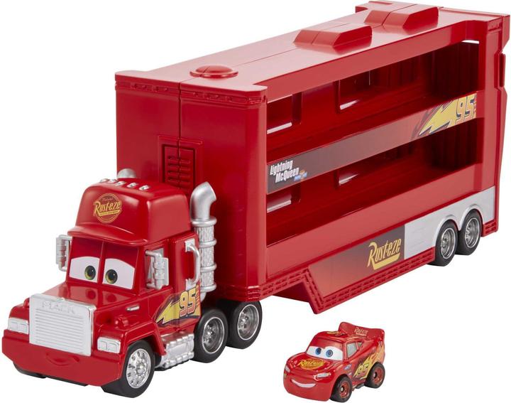 Produktbild Disney Cars Mini Racer Transporter Mack (inkl. 1 Mini Racer)