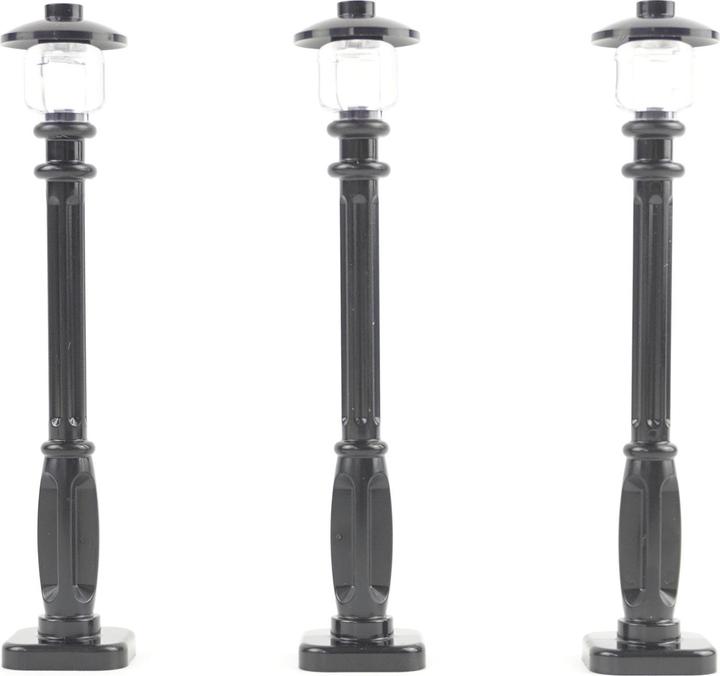 Image du produit LEGO Réverbères Lampadaire Noir - Street Light Black 11062 NOUVEAU! Quantité 25x (11062, LEGO Classic)
