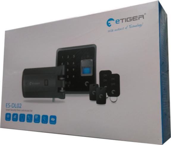 Actual product image eTiger ES-DL02 Smart Security security lock set