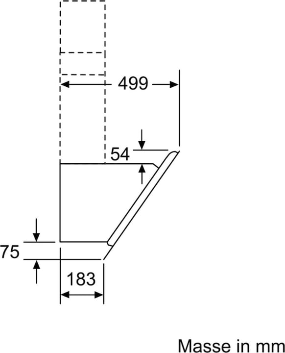 Actual product image Siemens Lc87khm60 (Wall hood)