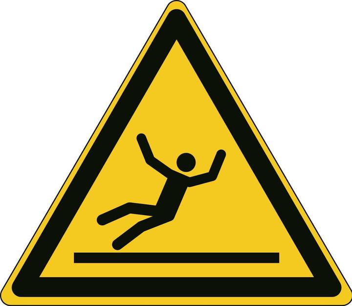 Image du produit Brady Panneau de sécurité ISO - Avertissement de risque de glissade