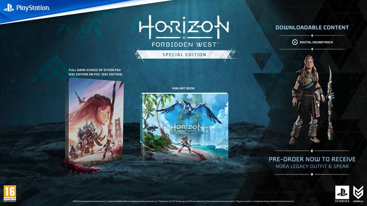 Produktbild Sony Horizon 2 Forbidden West - Special Edition (Free upgrade to PS5) (PS4, DE, IT, FR)