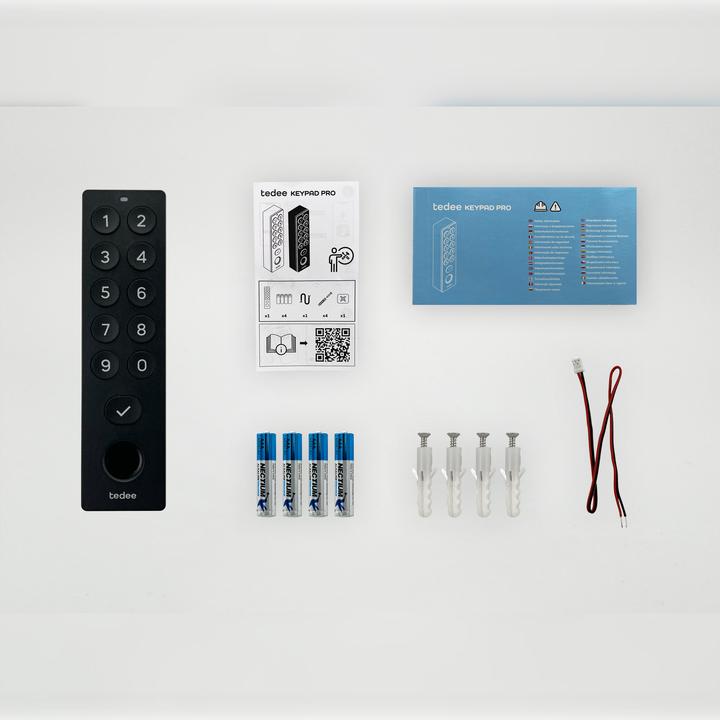 Produktbild Tedee Keypad Pro (Elektronische Zahlenkombination, Fingerabdruck)