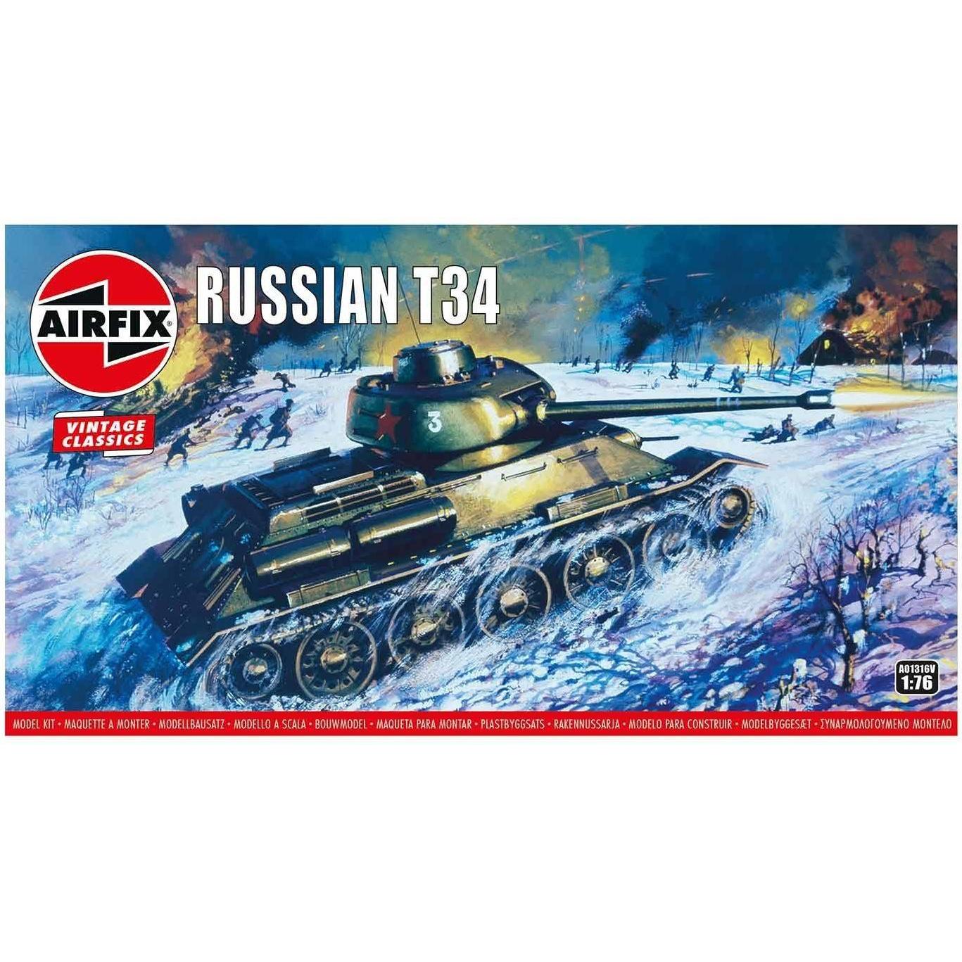 Thumbnail - Airfix Bausatz Panzer T34 1:76