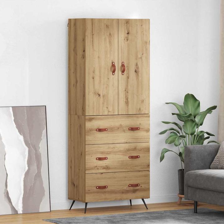 Image du produit vidaXL Highboard Schrank (34 x 69.50 x 180 cm)