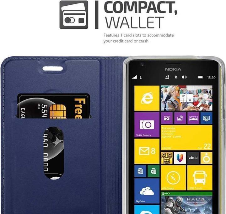 Produktbild Cadorabo Book Classy Style Cover (Nokia Lumia 1520)